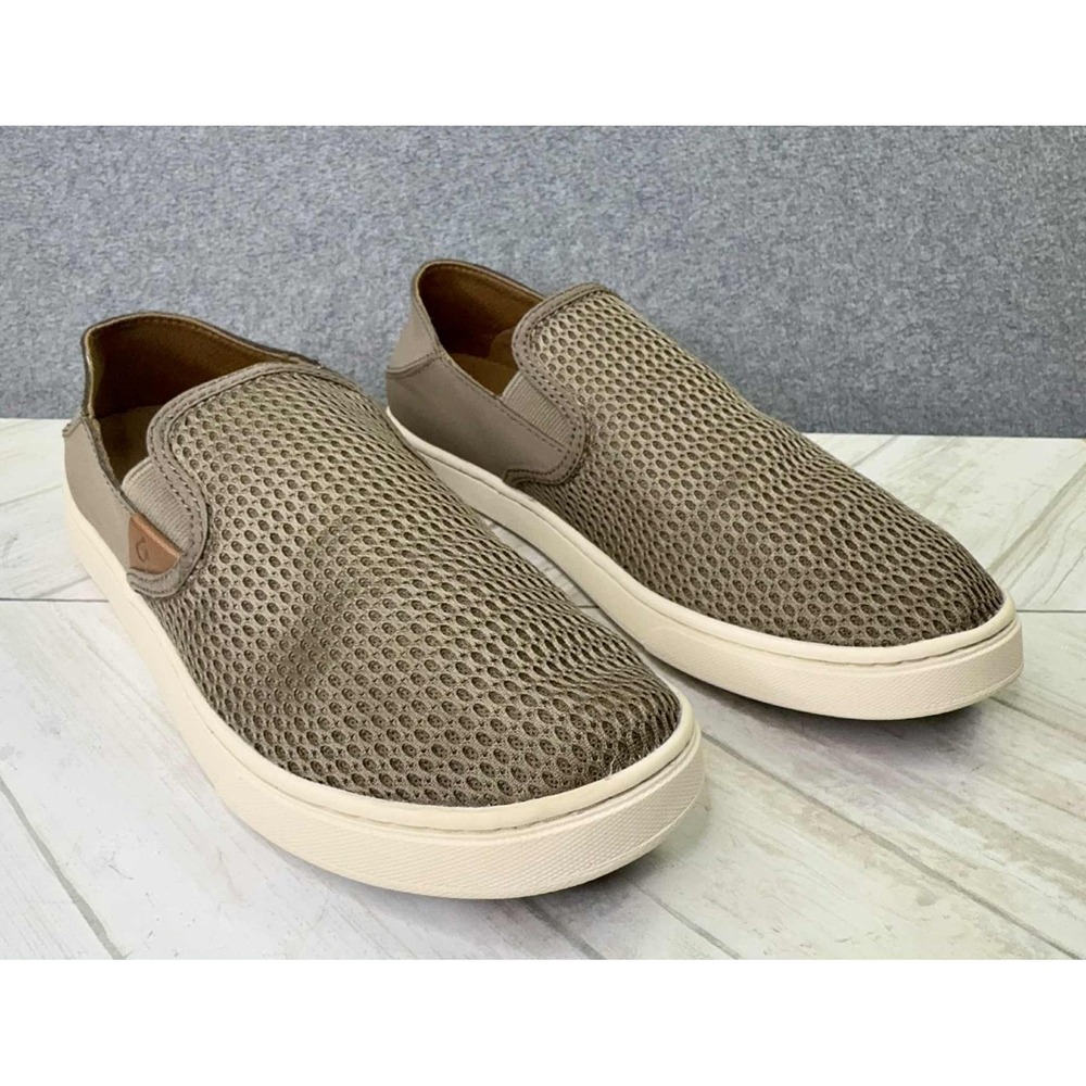 Olukai Pehuea Slip On Shoes Women's Size 9.5 Comfort Shoes Clay‎ Sneakers